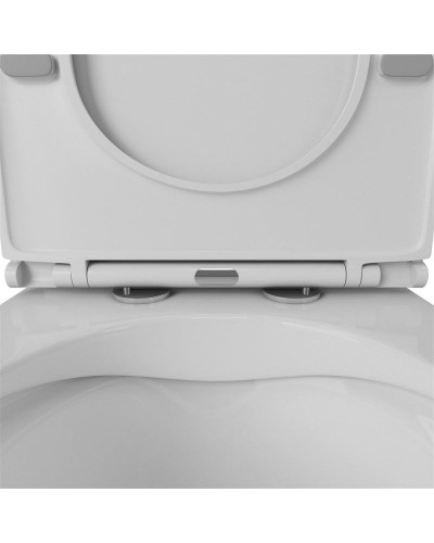 Унитаз компакт Owl 1975 Vind Cirkel-GL OWLT190301 без бачка с сиденьем Микролифт