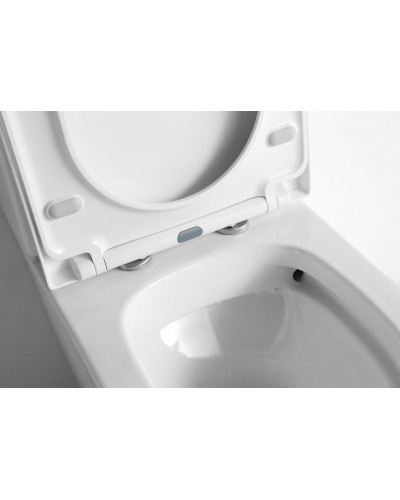 Унитаз компакт CeramaLux NS-2178 с бачком и сиденьем Микролифт