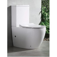 Унитаз компакт CeramaLux NS-2176 с бачком и сиденьем Микролифт