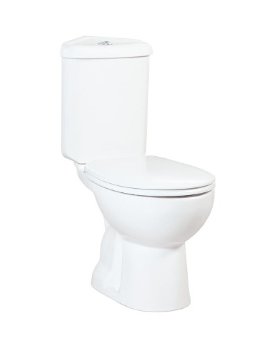 Унитаз компакт Creavit Corner SD310-11CB00E-0000 угловой Белый без бачка и сиденья