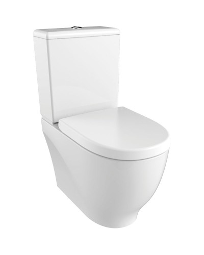 Унитаз компакт Creavit Mare MA361-11CB00E-0000 Белый без бачка и сиденья