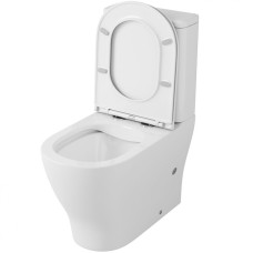 Унитаз компакт Owl 1975 Tid Cirkel-G OWLT190702 без бачка с сиденьем Микролифт