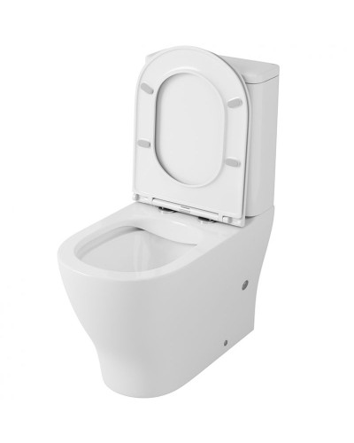 Унитаз компакт Owl 1975 Tid Cirkel-G OWLT190702 без бачка с сиденьем Микролифт