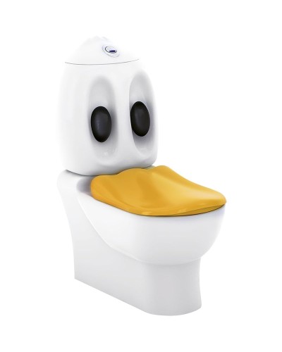 Унитаз биде Creavit Ducky DC360-00CB00E-0000 детский Белый без бачка и сиденья