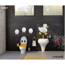 Унитаз биде Creavit Ducky DC360-00CB00E-0000 детский Белый без бачка и сиденья