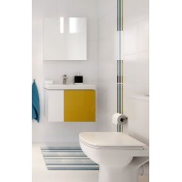 Унитаз компакт Cersanit Colour S-KO-COL011-3/5-COn-DL-w с бачком и сиденьем Микролифт