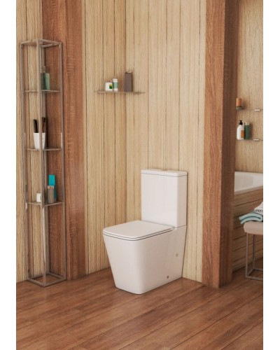 Унитаз компакт Owl 1975 Vatter Ruta-G OWLT190402 без бачка с сиденьем Микролифт