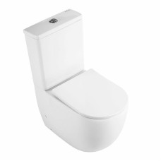 Унитаз компакт BelBagno Sfera-TR BB2128CPR без бачка и сиденья