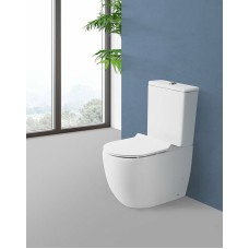 Унитаз компакт BelBagno Sfera-TR BB2128CPR без бачка и сиденья