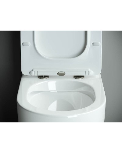 Унитаз компакт Ceramica Nova Metropol CN4001-B без бачка и с сиденьем Микролифт