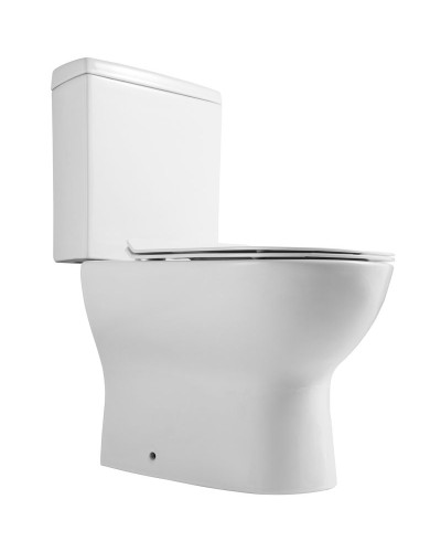 Унитаз компакт Orange C04-000W с бачком и сиденьем Микролифт