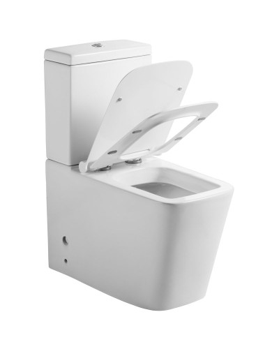 Унитаз компакт Orange C06-000W с бачком и сиденьем Микролифт