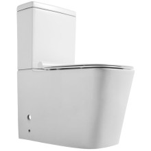 Унитаз компакт Orange C06-000W с бачком и сиденьем Микролифт