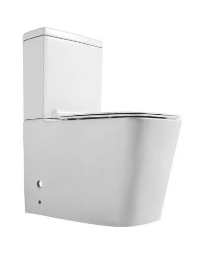 Унитаз компакт Orange C06-000W с бачком и сиденьем Микролифт