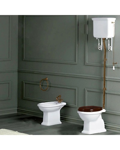 Чаша для напольного унитаза с вертикальным выпуском Simas Lante LA01bi