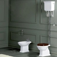 Чаша для напольного унитаза с вертикальным выпуском Simas Lante LA01bi