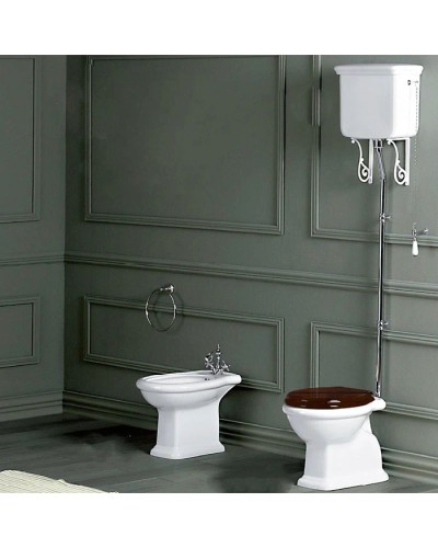 Чаша для напольного унитаза с вертикальным выпуском Simas Lante LA01bi