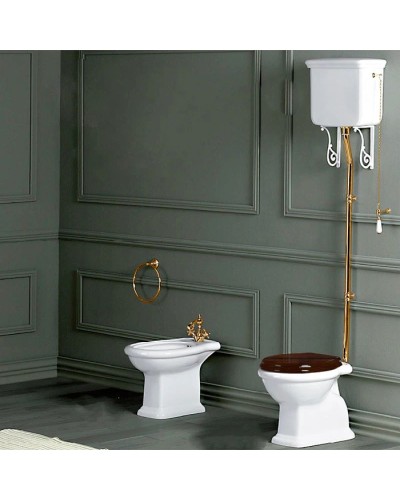 Чаша для напольного унитаза с вертикальным выпуском Simas Lante LA01bi