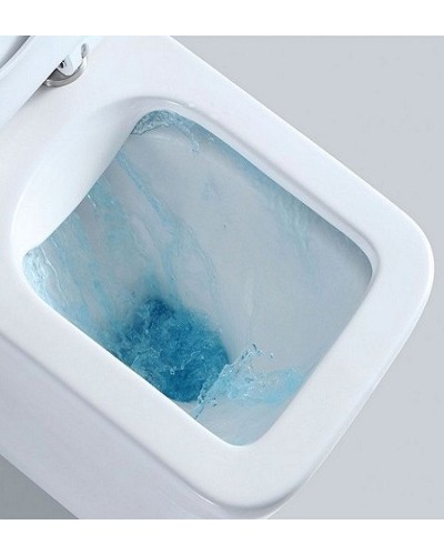 Унитаз компакт CeramaLux 2171 с бачком и сиденьем Микролифт