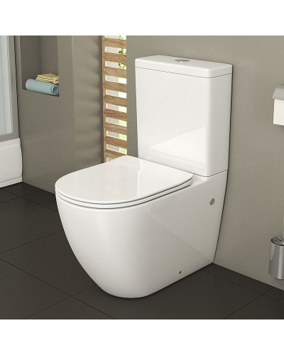 Унитаз компакт Grossman GR-4446S с бачком и сиденьем Микролифт