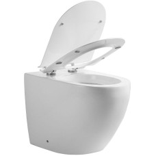 Унитаз Orange C07-200W приставной с сиденьем Микролифт