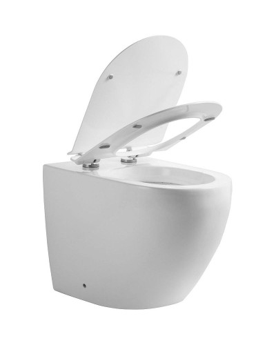 Унитаз Orange C07-200W приставной с сиденьем Микролифт