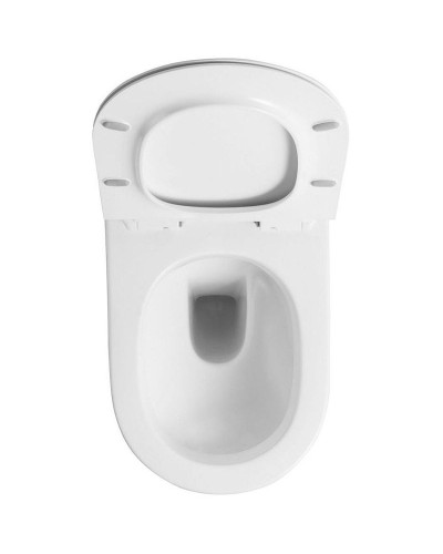 Унитаз Orange C07-200W приставной с сиденьем Микролифт