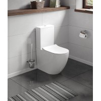 Унитаз компакт Koller Pool Round RN-0665-RC-C без бачка с сиденьем Микролифт