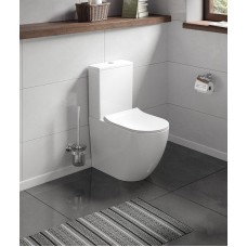 Унитаз компакт Koller Pool Round RN-0665-RC-C без бачка с сиденьем Микролифт