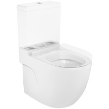 Унитаз компакт Roca Meridian 342248000 без бачка и сиденья
