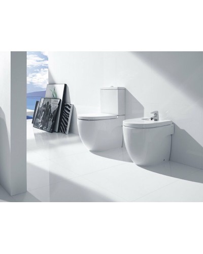 Унитаз компакт Roca Meridian 342248000 без бачка и сиденья