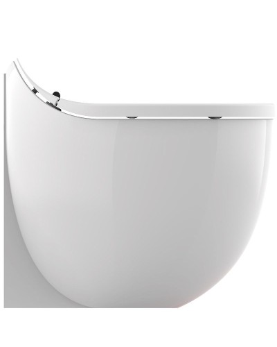 Унитаз биде Creavit Foglia FG350-00CB00E-0000 Белый без сиденья