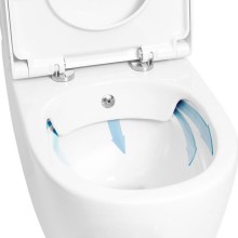 Унитаз биде Creavit Mare MA361-00CB00E-0000 Белый без бачка и сиденья