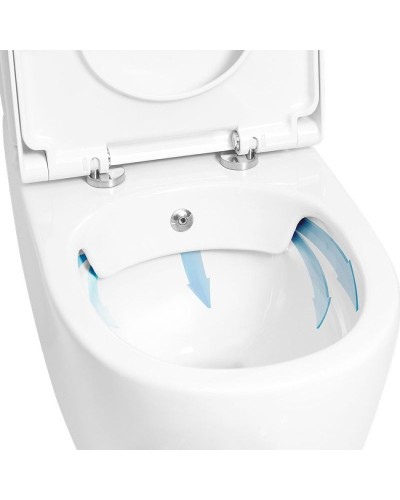 Унитаз биде Creavit Mare MA361-00CB00E-0000 Белый без бачка и сиденья