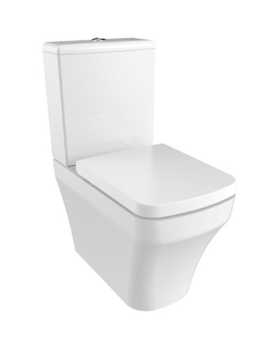 Унитаз компакт Creavit Solo SO361-11CB00E-0000 Белый без бачка и сиденья