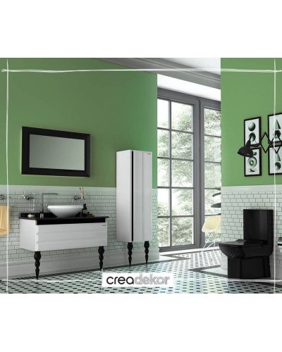 Унитаз биде Creavit Lara LR360-00SM00E-0000 Черный матовый без бачка и сиденья