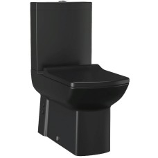 Унитаз биде Creavit Lara LR360-00SM00E-0000 Черный матовый без бачка и сиденья