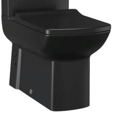 Унитаз компакт Creavit Lara LR360-11SM00E-0000 Черный матовый без бачка и сиденья
