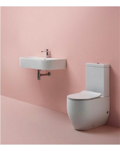 Унитаз компакт Kerasan Flo 3117 без сиденья и без бачка