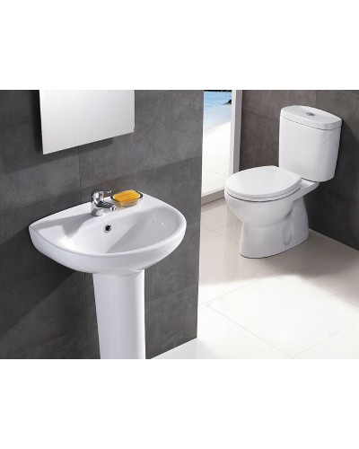 Унитаз компакт Roca Victoria 342399000 без бачка и сиденья