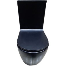 Унитаз компакт CeramaLux 2166-1MB с бачком и сиденьем Микролифт