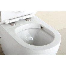 Чаша напольного безободкового унитаза BelBagno Sfera-R BB006CPR