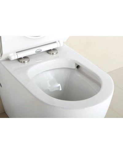 Чаша напольного безободкового унитаза BelBagno Sfera-R BB006CPR