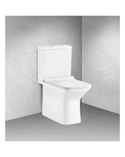 Чаша напольного унитаза BelBagno Romano BB353CPR