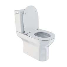 Унитаз компакт Iddis Drum Rimless DRU2DSEi24 с бачком и сиденьем Микролифт