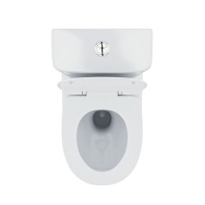 Унитаз компакт Iddis Drum Rimless DRU2DSEi24 с бачком и сиденьем Микролифт