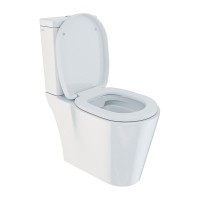 Унитаз компакт Iddis Calipso Rimless CALRDSEi24 с бачком и сиденьем Микролифт