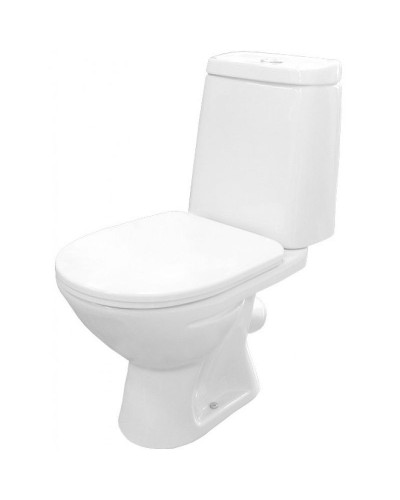Унитаз компакт Rosa Сканди 4630055553945 Белый с бачком и сиденьем