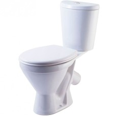 Унитаз компакт Rosa Элегант 4620008195186 Белый с бачком и сиденьем