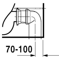Чаша напольного унитаза Duravit Starck 2 2145090000